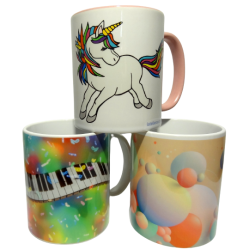 Mug musical personnalisable Anniversaire avec prénom