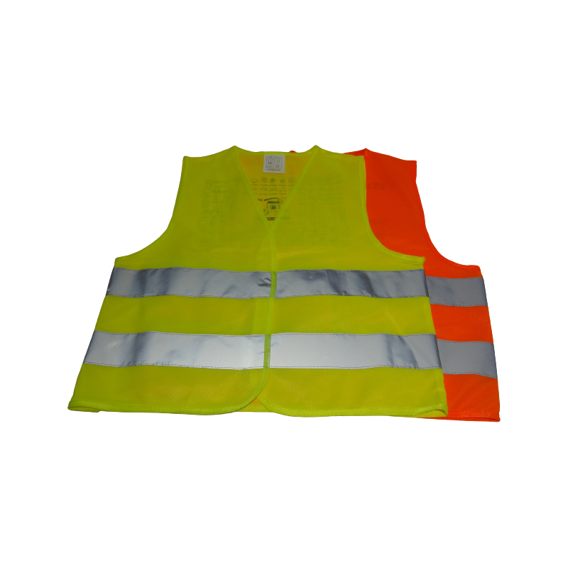 Gilet de sécurité à bandes réfléchissantes